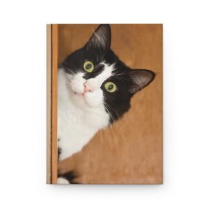 Whimsical Cat Hardcover Journal