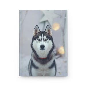 Siberian Husky Hardcover Journal