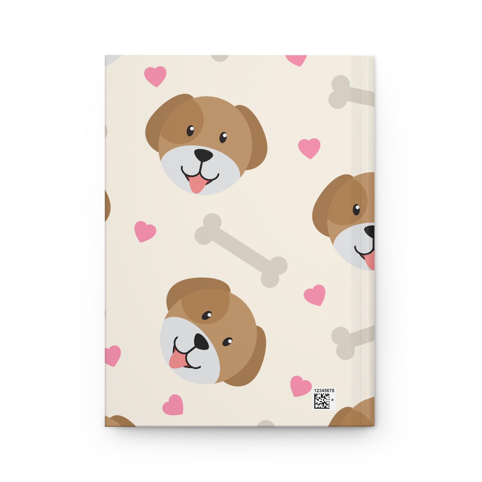 Playful Dog-Themed Hardcover Journal - Image 2